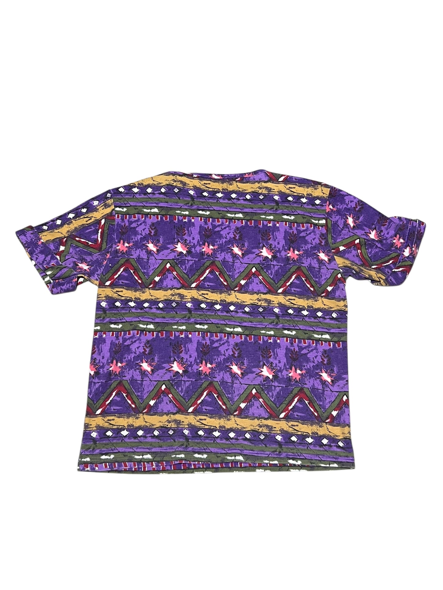 Denim Republic Aztec Pattern Knit Shirt