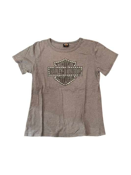 Women’s Grey Harley Rhinestone Shirt