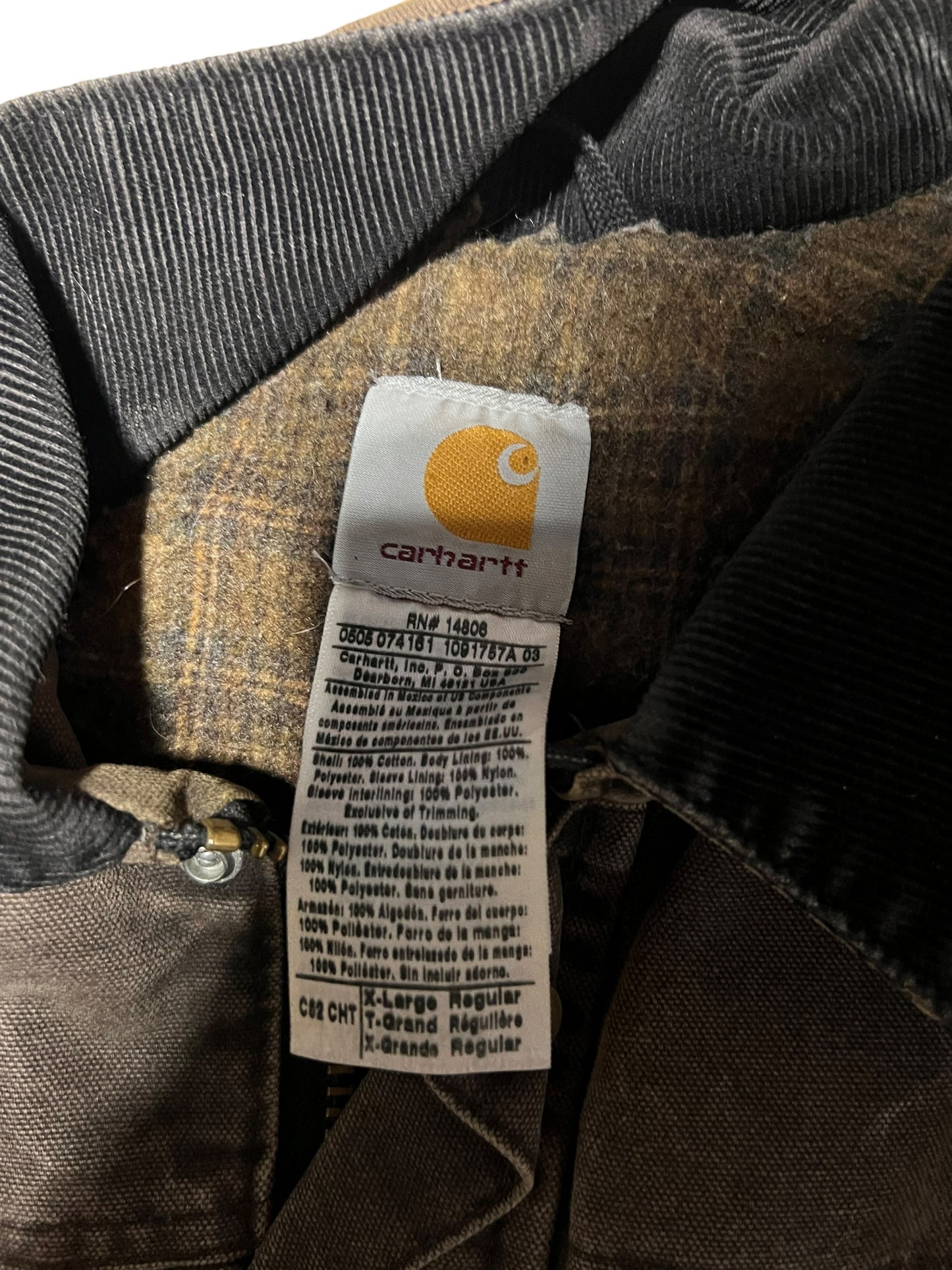 Carhartt Brown Chore Jacket