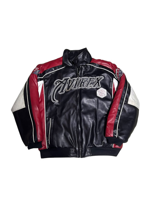 Y2K Leather Avirex Jacket