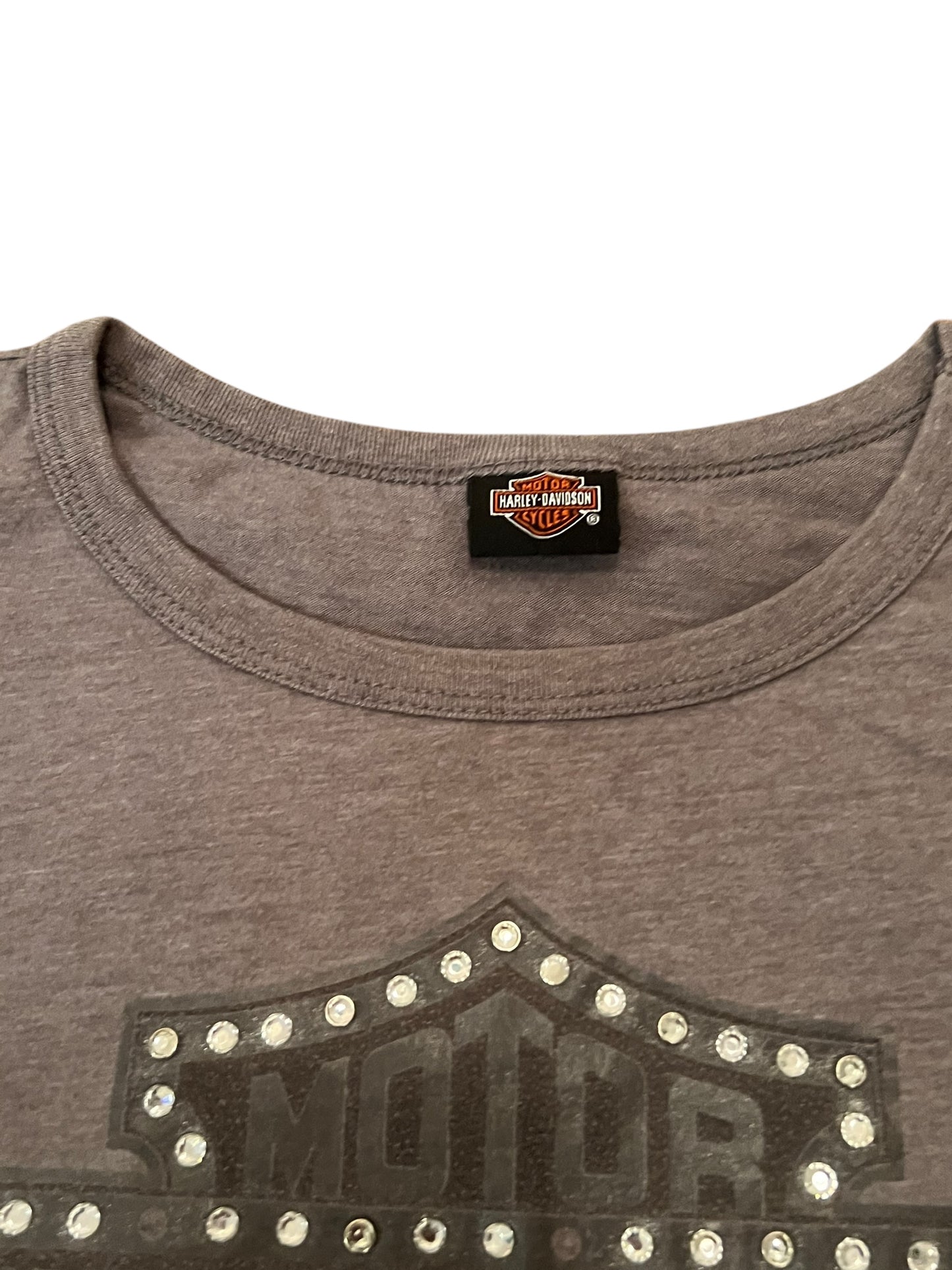 Women’s Grey Harley Rhinestone Shirt