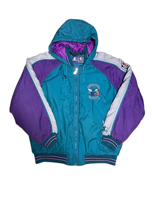 Vintage Starter Charlotte Hornets NBA Jacket