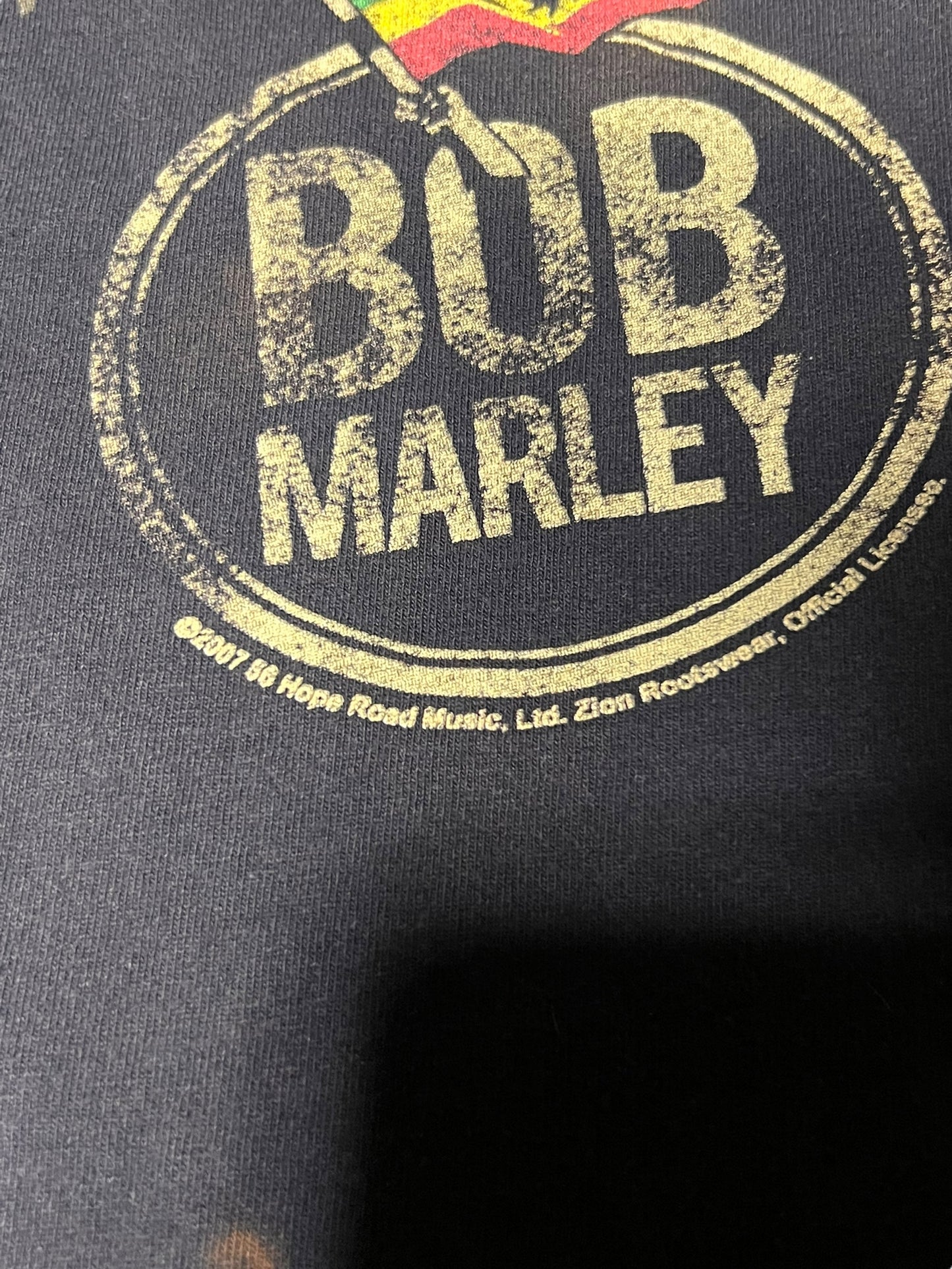 2007 bob Marley bleach tee