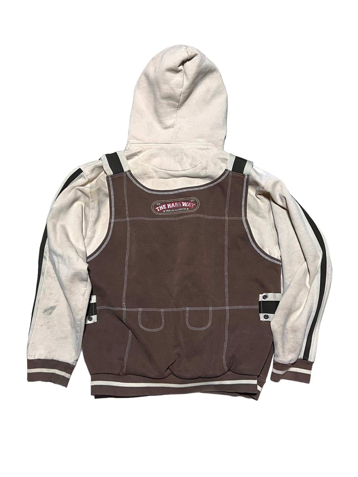 Y2K Style Brown Hoodie