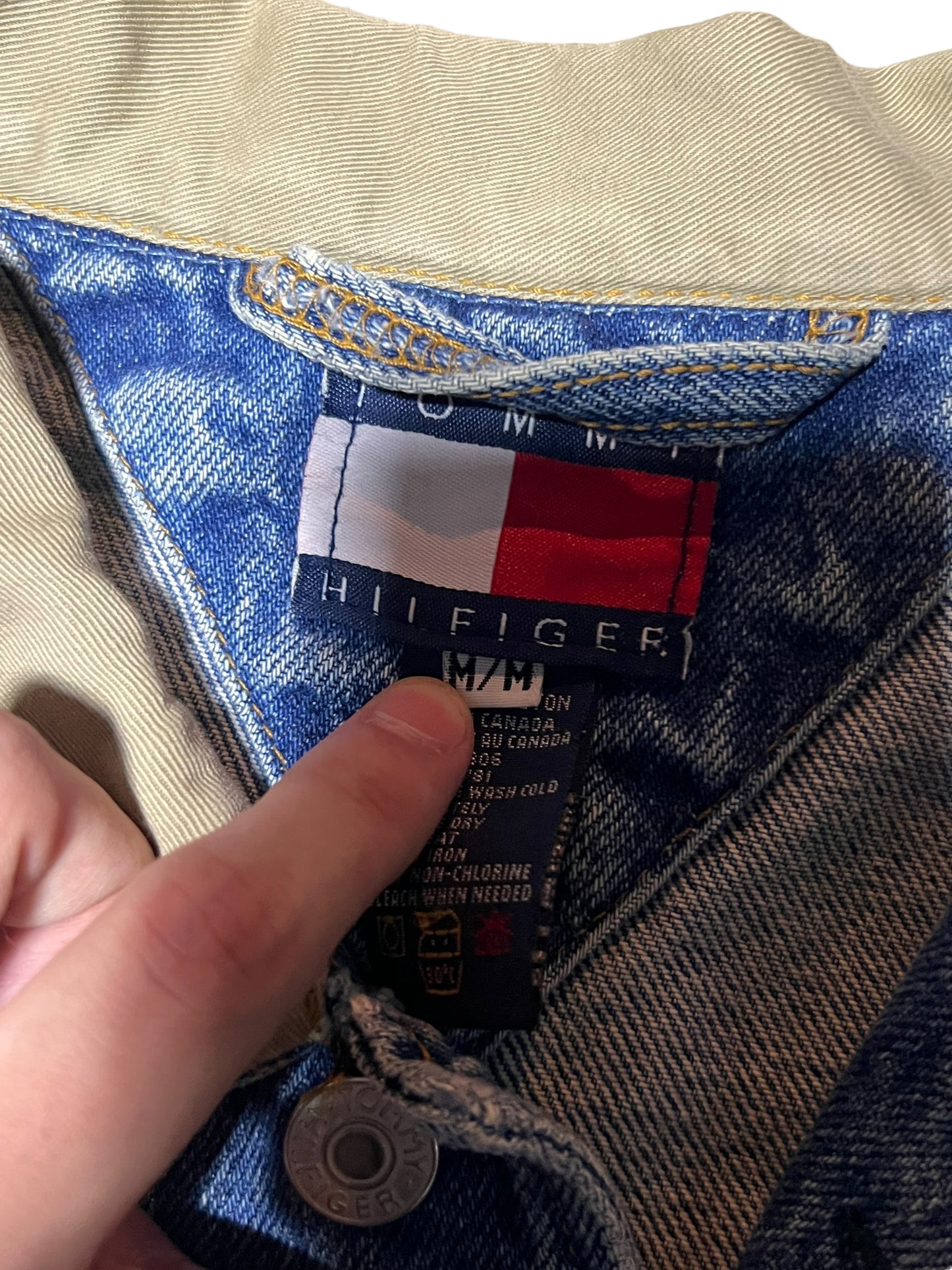 Tommy Hilfiger Collared Jean Jacket