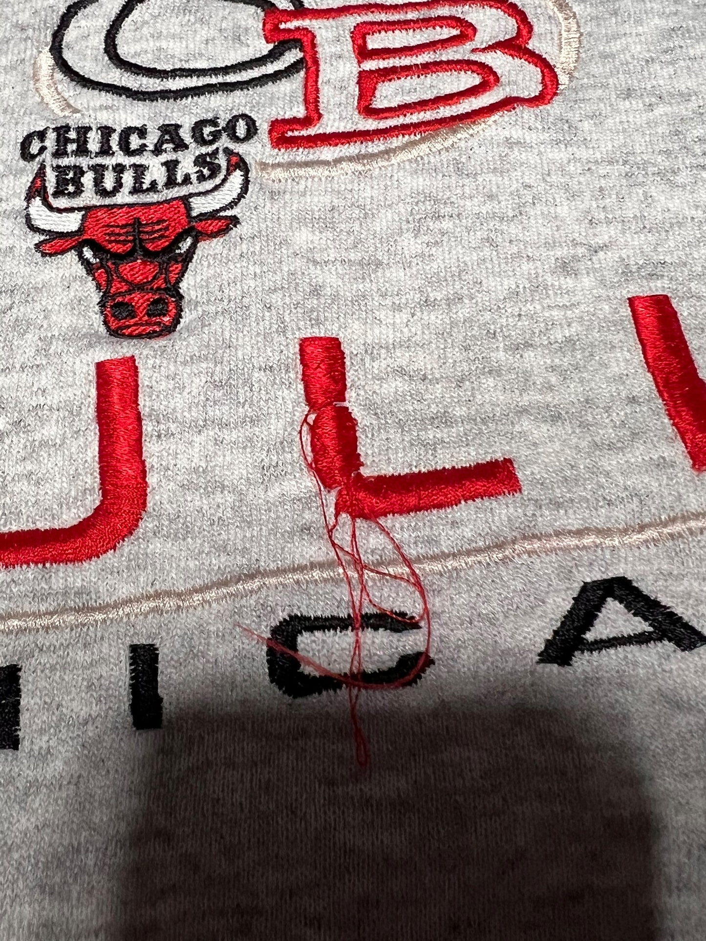 Chicago Bulls Logo 7 Crewneck