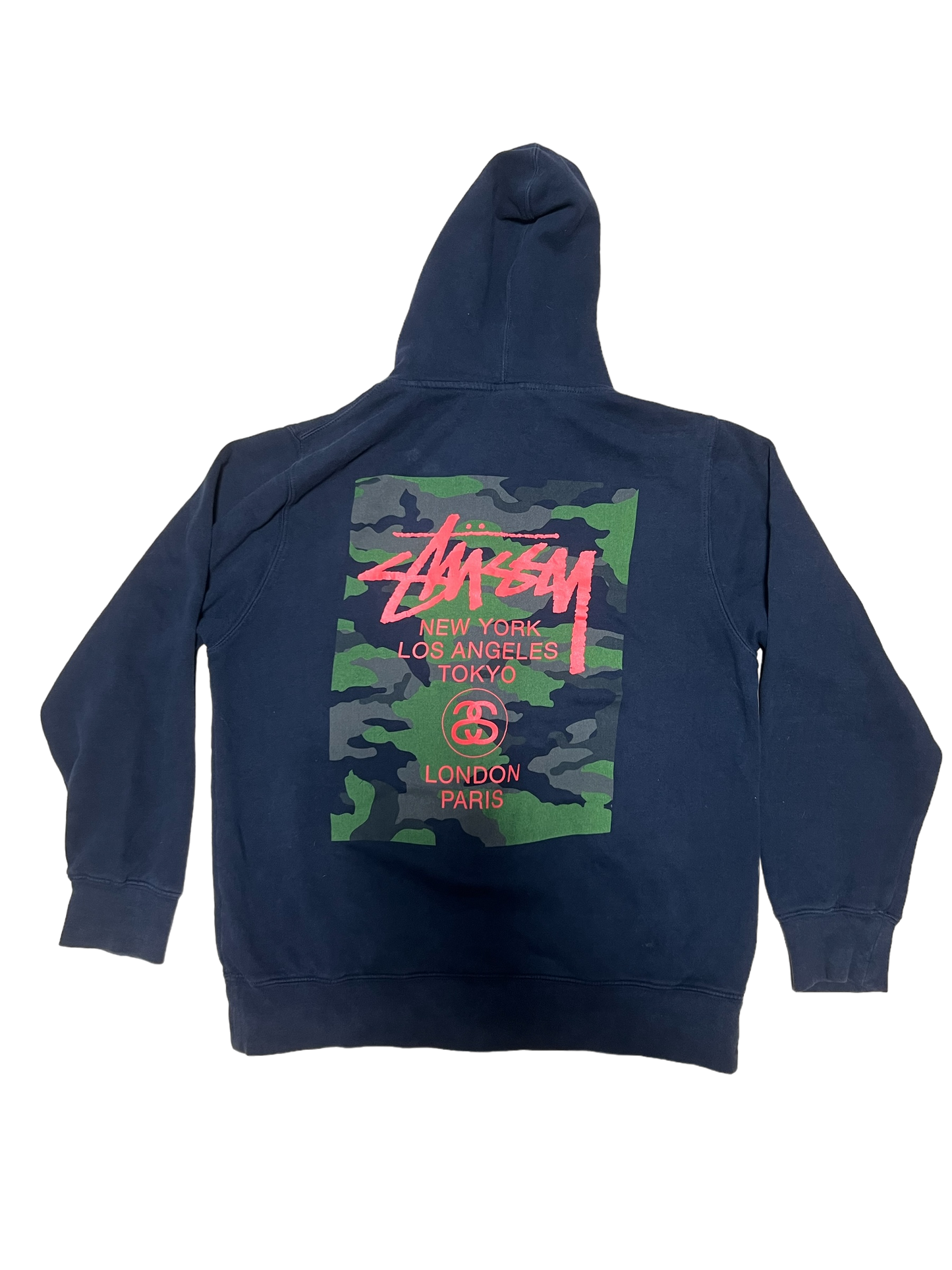 Stussy Black/Camo Hoodie