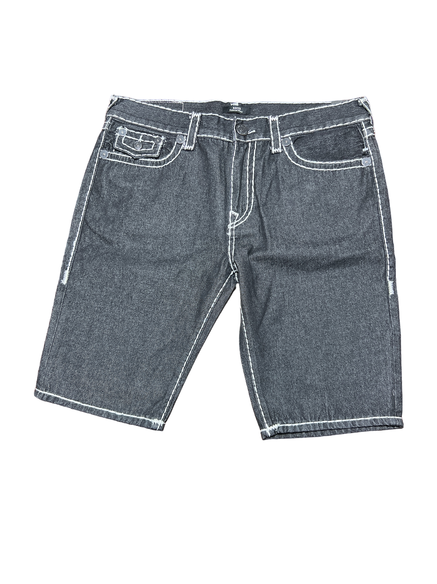 True Religion Black Shorts