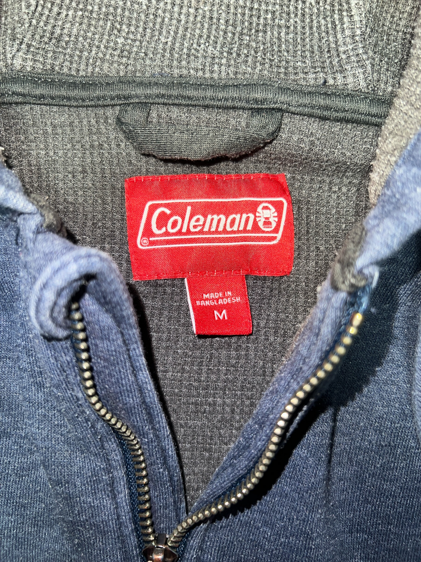 Coleman Blank Blue Oversized Hoodie